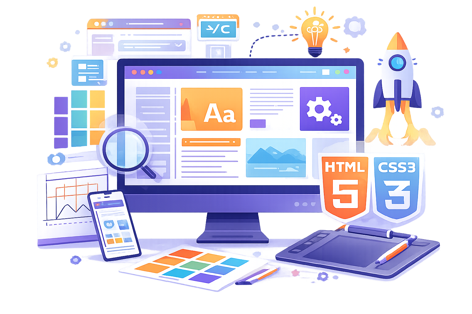 Students learning software development at EasyCode Academy